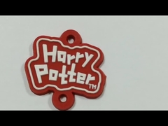 Eco-Friendly 3D PVC Badges Heat Transfer Rubber and Silicone Badges