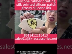 serigraf baskı silikon etiket fabrikası