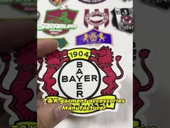 Yüksek Kaliteli Kıyafetler için Özelleştirilebilir Logo TPU Transfer Etiketi Isı Transfer Logo Giyim Etiketleri