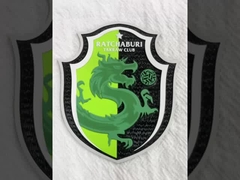 Özel Demir Üzerine Isı Baskı Silikon Tatami Sticker Tişört Spor 3D Silikon Isı Transfer Baskı