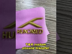 Özel yüksek kaliteli silikon etiket yıkanabilir 3D silikon ısı transferi kendi marka tasarımı silikon baskı