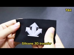 Kaliteli 3D Silikon Isı Transfer Etiketleri Çin'den ekran baskı Giyim Etiketleri