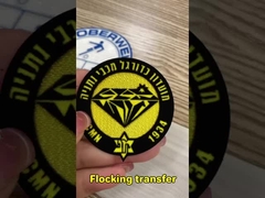 Moda Özel Logo Isı Presi logo 3D Kabartmalı Flok Baskı Isı Transfer Etiketleri