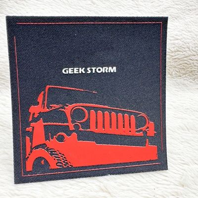 Polyester Woven Label - Custom Size, Full Color (Apparel Branding)