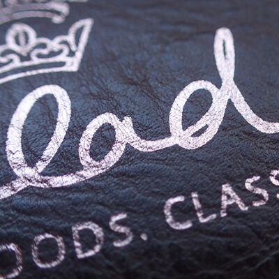 Durable Embossed Leather Patches - 3-8cm Custom Size for Jackets/School Uniforms