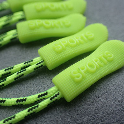 Eco Friendly Sportwear TPU Zipper Slider Puller