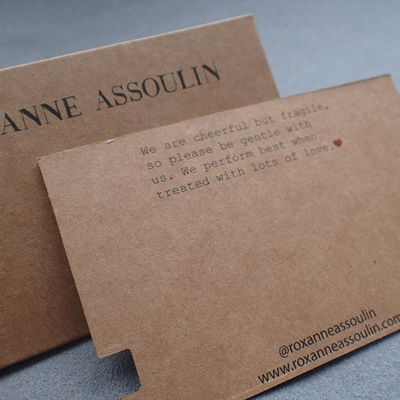 Printing Brown Paper 0.8mm Garment Swing Tags