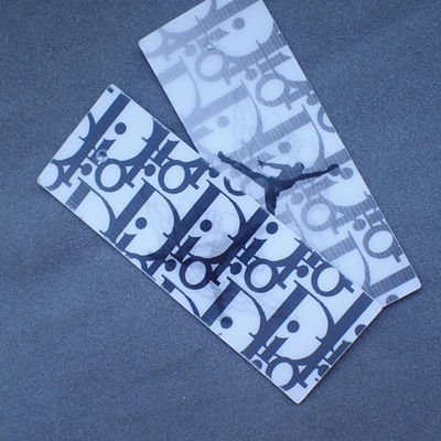 Recycled Paper 3D Logo CMYK Cloth Hang Tags