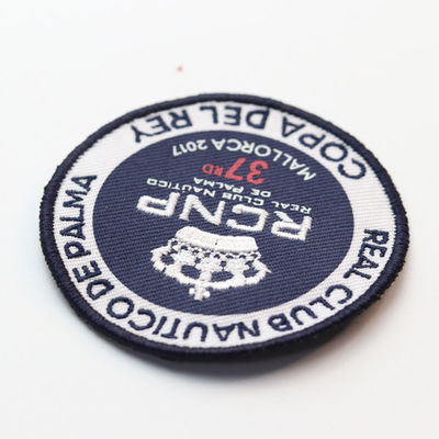 Embroidered Fabric Merrow Border Clothing Tags Labels