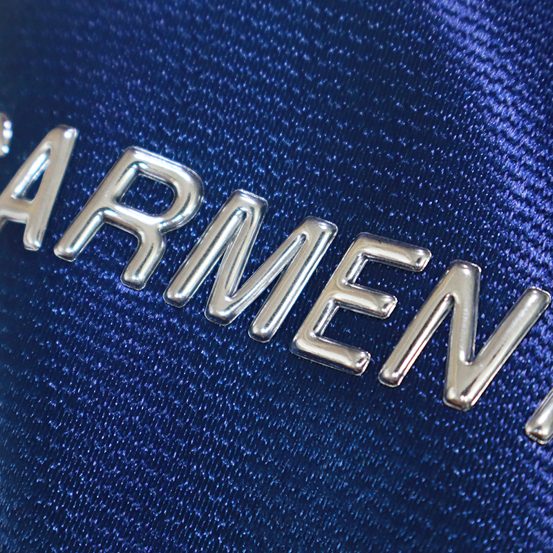 Custom Shape Silicone Heat Transfer Label with Quick Sample Lead Time and Low MOQ for Garments