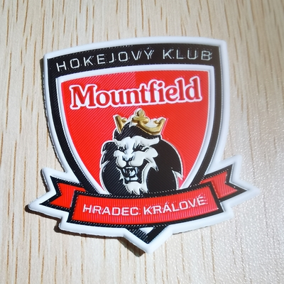 TPU Logo Baskı Isı Transferi Yamaları Etiket Kabartmalı Özel