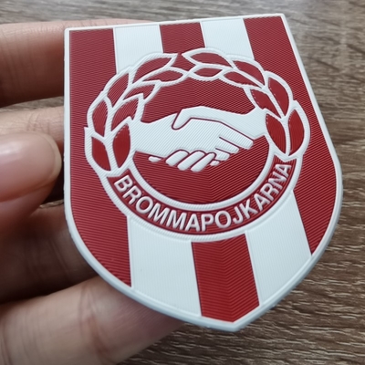 baskı logosu Isı Transferi TPU Yama Ünlü Marka İçin Ana Logo
