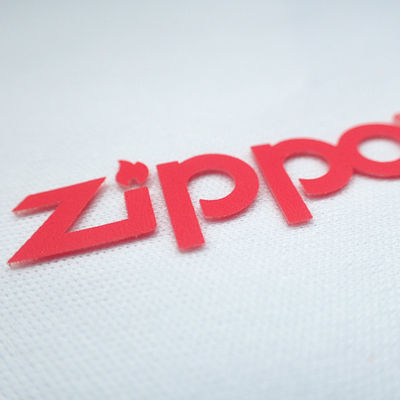 Konfeksiyon için 3D Yumuşak Logo 0.6mm Giyim Etiketleri Etiketleri