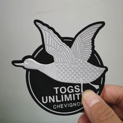 3D Logo Demir On TPU Özel Jean Ceket Yamaları Isı Transferi Yaması
