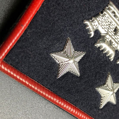 TPU Voltaj Rozeti 3D Üç Boyutlu Metal LOGO Sırtında Velcro ile Yumuşak Kauçuk Rozet