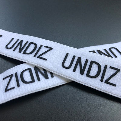 Özelleştirilmiş Silikon Baskı Naylon Elastik Bant Kaymaz Dokuma